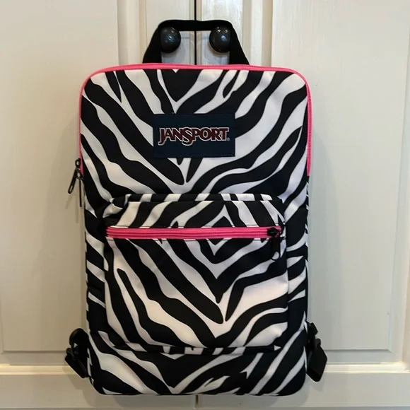 NWOT! Zebra backpack Childrens Zebra Backpack with 3D Animal Print for School and  main image 4